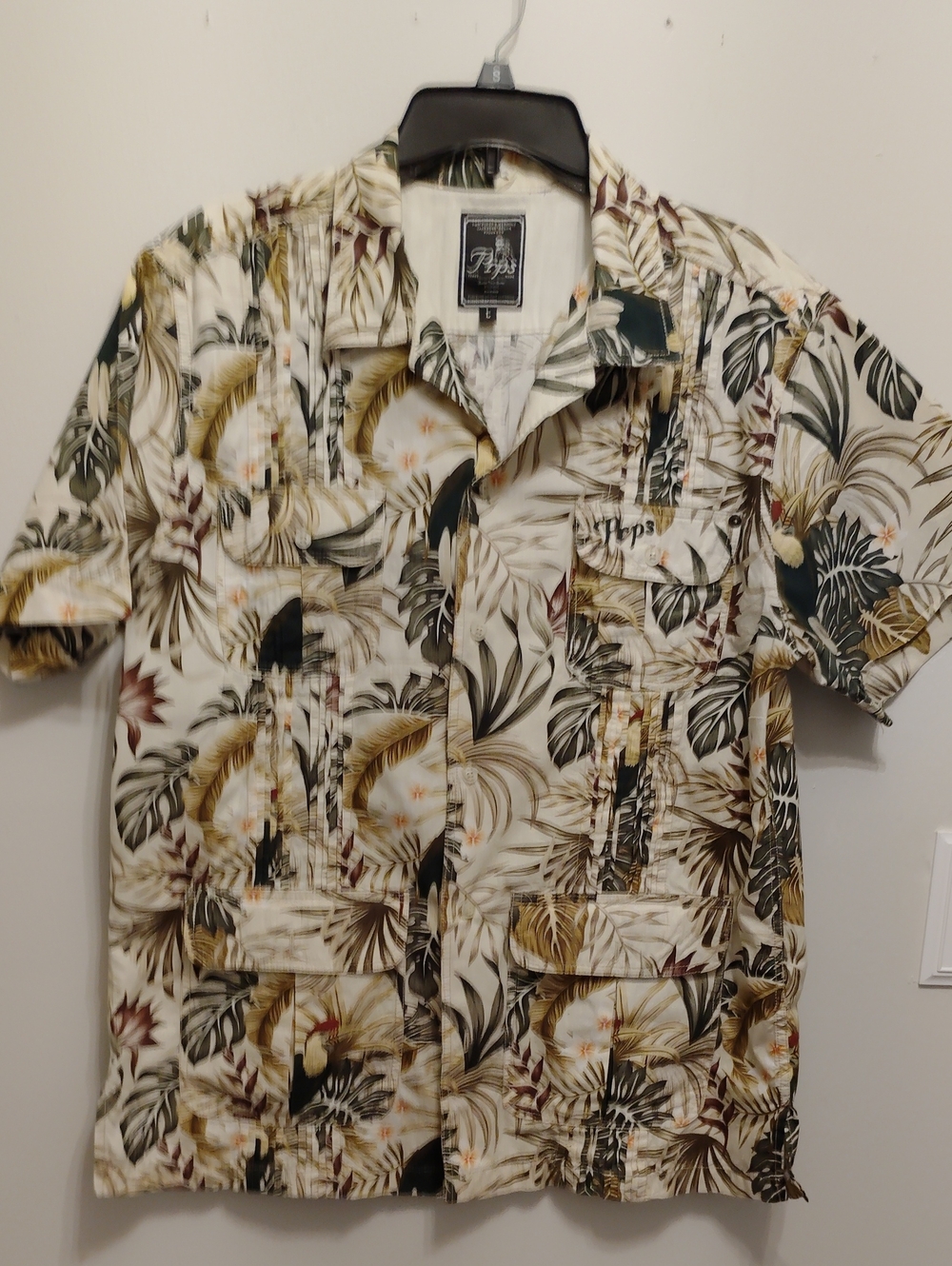 Prps Forester Khaki Short Sleeve Shirt